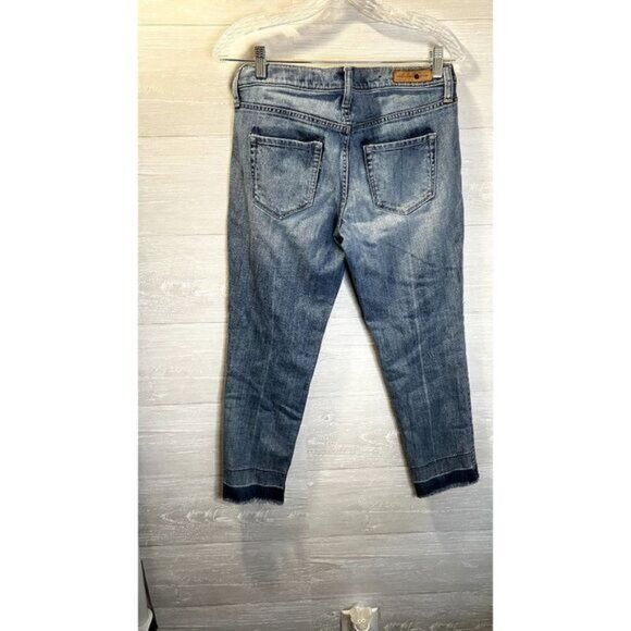 Treasure & Bond‎ Women's Release Hem Crop Boyfriend Jeans - Picture 3 of 6